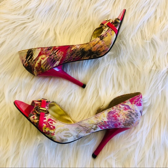 Brand New!! Open toe high heel shoes - Picture 3 of 8